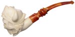 AKB Meerschaum: Carved Viking Skull (with Case)