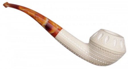 AKB Meerschaum: Lattice Rhodesian (Ali) (with Case)