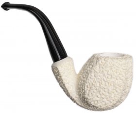 AKB Meerschaum: Rusticated Blowfish (with Case)