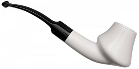 AKB Meerschaum: Smooth Volcano (with Case)