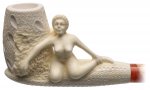 AKB Meerschaum: Carved Nude (Ali) (with Case)