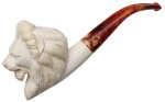AKB Meerschaum: Carved Lion (with Case)