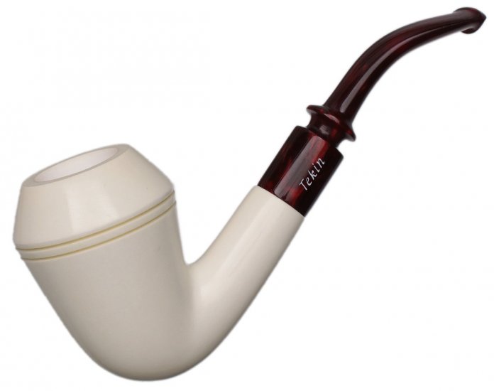 AKB Meerschaum: Smooth Rhodesian (Tekin) (with Case)