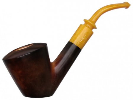 AKB Meerschaum: Smooth Bent Dublin (Tekin) (with Case)