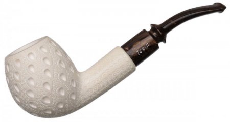 AKB Meerschaum: Lattice Bent Apple (Tekin) (with Case)