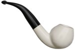 AKB Meerschaum: Smooth Bent Apple (with Case)