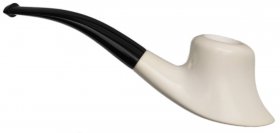AKB Meerschaum: Spot Carved Volcano (with Case)