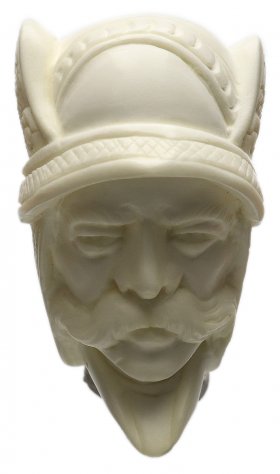 AKB Meerschaum: Carved Viking (S. Cosgun) (with Case)