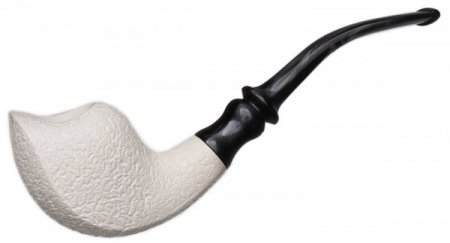 AKB Meerschaum: Rusticated Cobra (with Case)