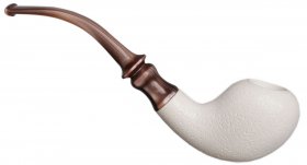 AKB Meerschaum: Rusticated Freehand (with Case)