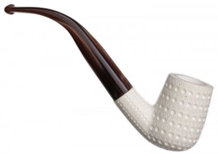 AKB Meerschaum: Lattice Bent Billiard (with Case)