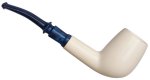 AKB Meerschaum: Smooth Bent Billiard (Tekin) (with Case)