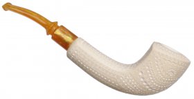 AKB Meerschaum: Lattice Horn (Tekin) (with Case)
