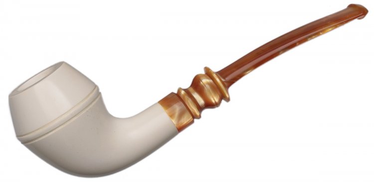 AKB Meerschaum: Smooth Rhodesian (with Case)