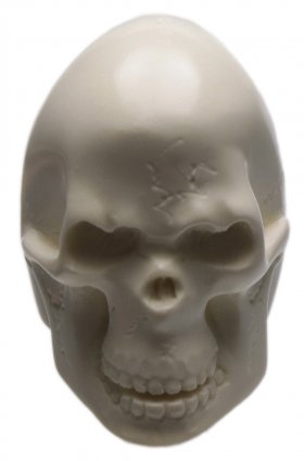 AKB Meerschaum: Carved Skull (Ali) (with Case)