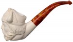 AKB Meerschaum: Carved Viking (with Case)