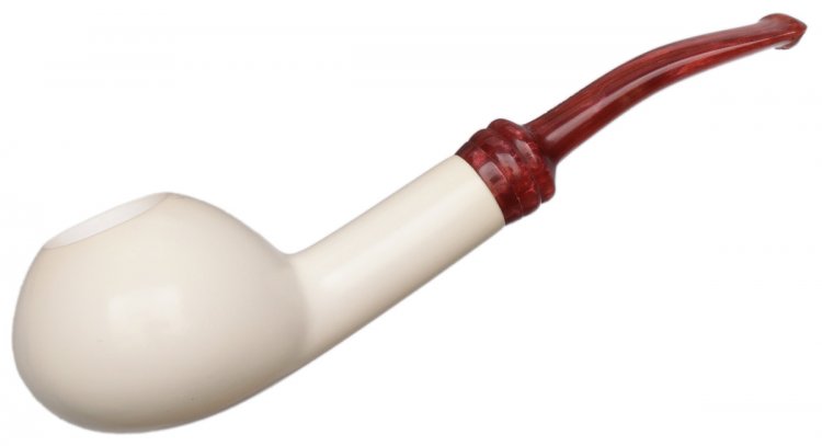 AKB Meerschaum: Smooth Tomato (Tekin) (with Case)