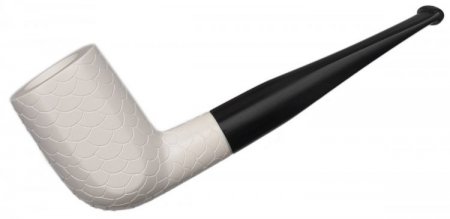 AKB Meerschaum: Carved Paneled Billiard (with Case)