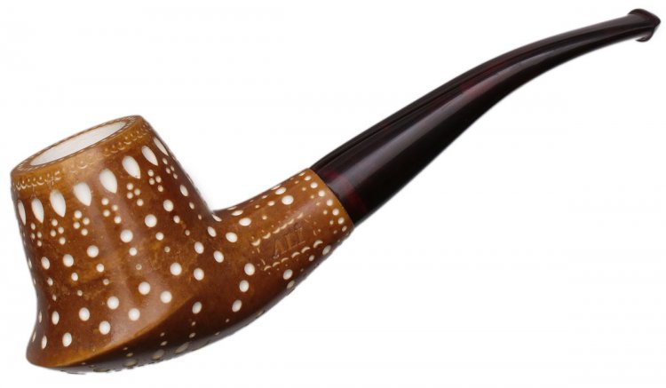 AKB Meerschaum: Lattice Volcano (Ali) (with Case)