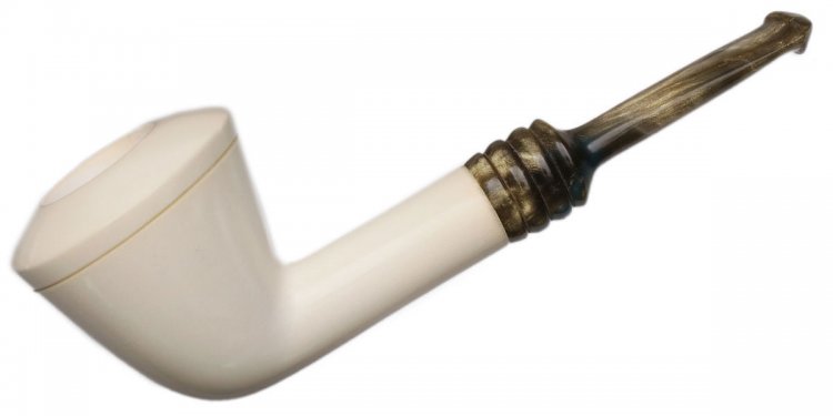 AKB Meerschaum: Smooth Dublin (Tekin) (with Case)