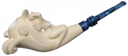 AKB Meerschaum: Carved Nude (Ali) (with Case)