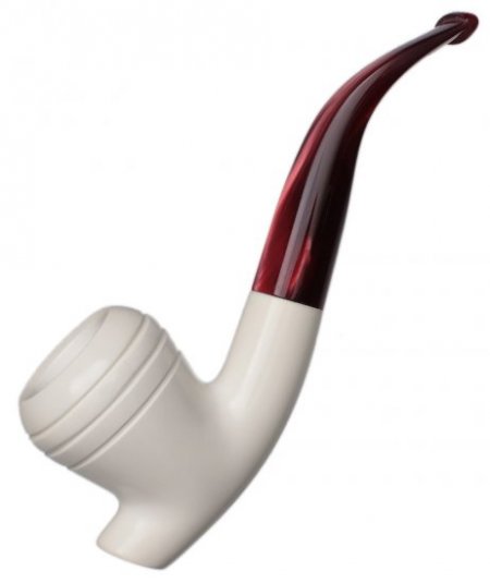 AKB Meerschaum: Smooth Cavalier (with Case)