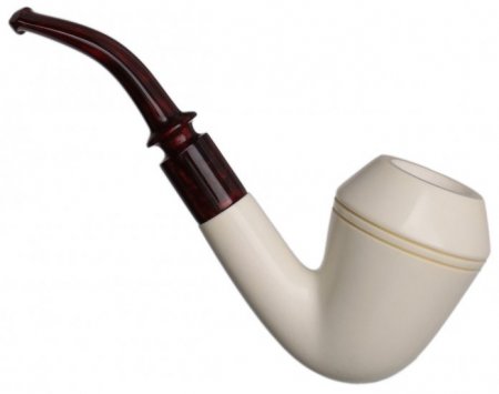 AKB Meerschaum: Smooth Rhodesian (Tekin) (with Case)