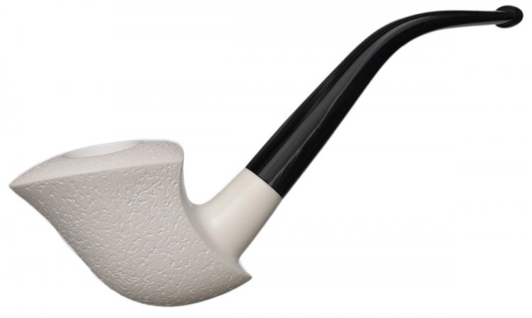 AKB Meerschaum: Rusticated Pickaxe (with Case)