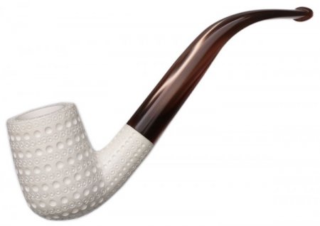 AKB Meerschaum: Lattice Bent Billiard (with Case)