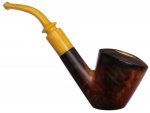 AKB Meerschaum: Smooth Bent Dublin (Tekin) (with Case)