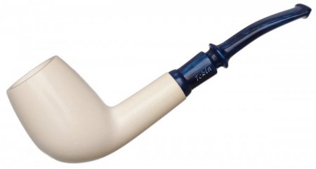 AKB Meerschaum: Smooth Bent Billiard (Tekin) (with Case)