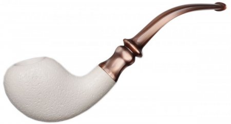 AKB Meerschaum: Rusticated Freehand (with Case)