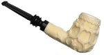 AKB Meerschaum: Carved Floral Brandy (Mcinar) (with Case)