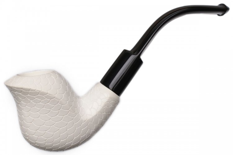 AKB Meerschaum: Carved Freehand (with Case)