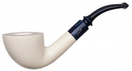 AKB Meerschaum: Smooth Bent Dublin (Tekin) (with Case)