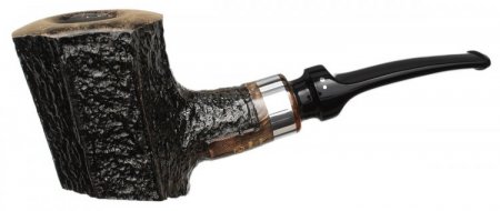 Winslow: 2019 Rusticated Pipe of the Year with Silver (040)