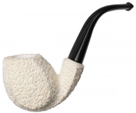 AKB Meerschaum: Rusticated Blowfish (with Case)