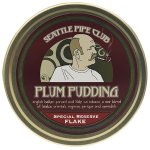 Seattle Pipe Club: Plum Pudding Special Reserve Flake 2oz