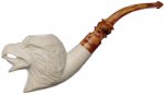 AKB Meerschaum: Carved Eagle (Ali) (with Case)