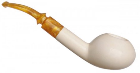 AKB Meerschaum: Smooth Tomato (Tekin) (with Case)