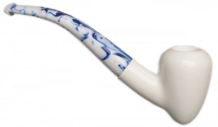 AKB Meerschaum: Smooth Acorn Churchwarden (with Case)