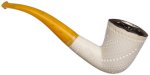 AKB Meerschaum: Lattice Bent Dublin (Ali) (with Case)